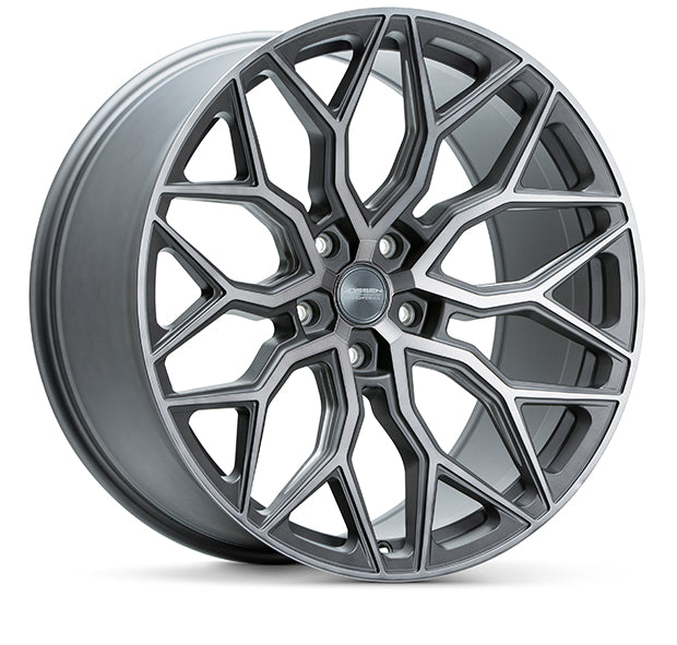 Vossen HF2 TINTED MATTE GUNMETAL 20x10.5 +42 5x120mm 72.6mm - WheelWiz