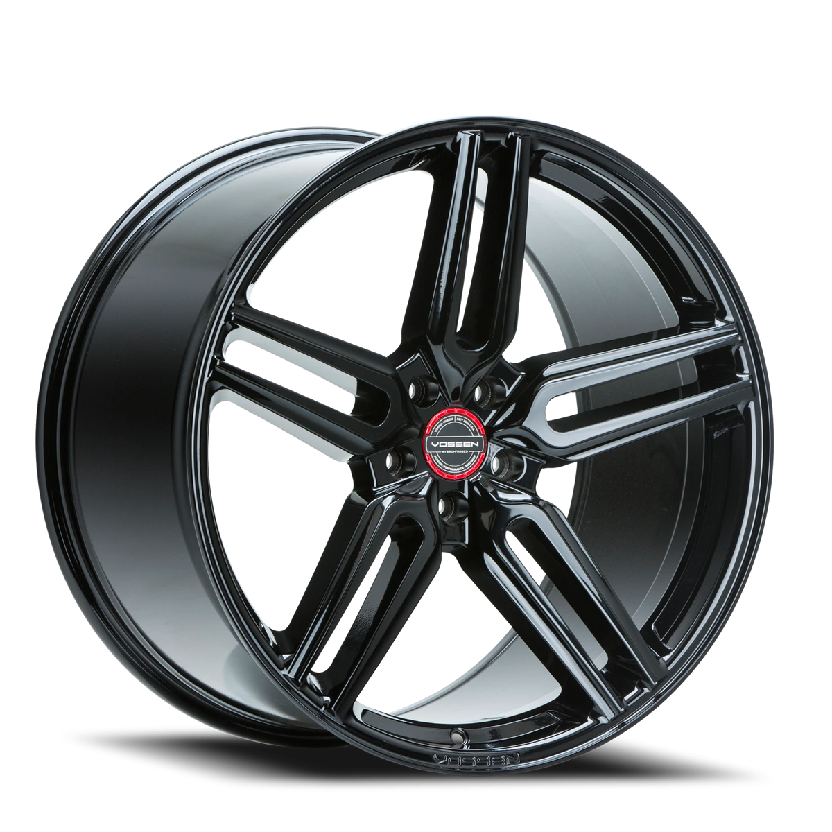 Vossen HF1 Tinted Gloss Black 20x9 +32 5x112mm 66.56mm - Wheelwiz
