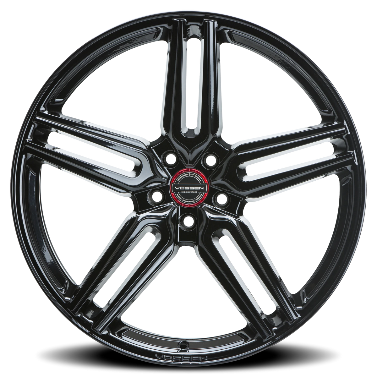 Vossen HF1 Tinted Gloss Black 20x8.5 +40 5x112mm 66.56mm - Wheelwiz
