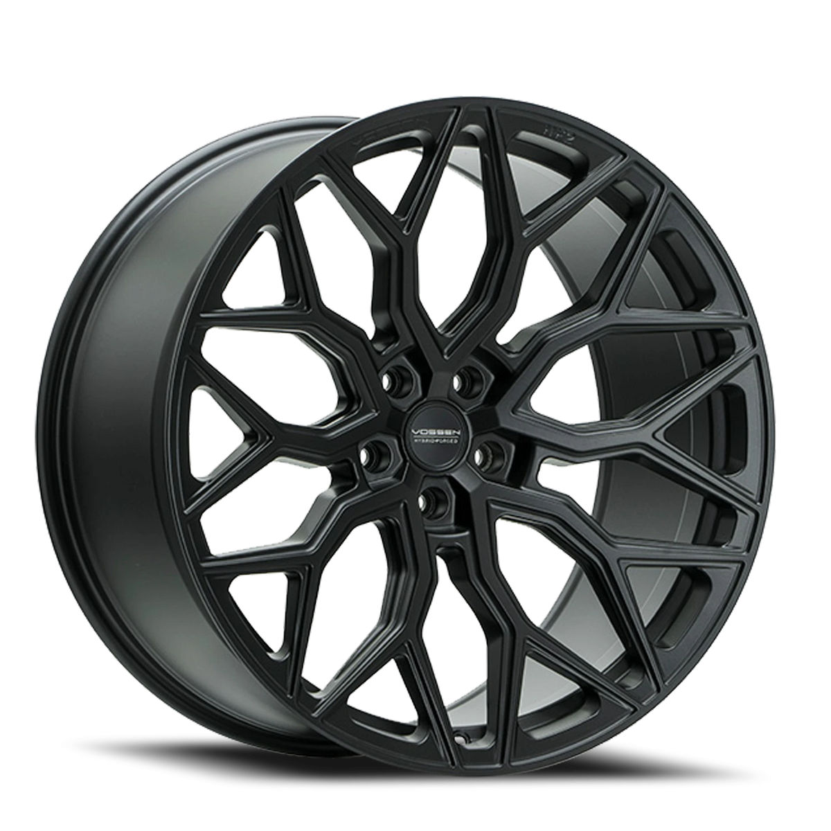 Vossen HF2 Satin Black 24x10 +5 5x112mm 66.5mm