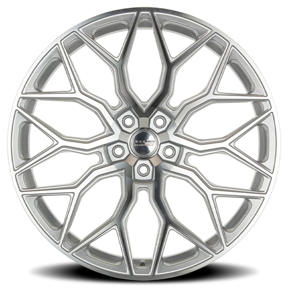 Vossen HF2 Silver Polished 22x10.5 +38 5x120mm 72.56mm