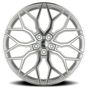 Vossen HF2 Silver Polished 24x10 +32 5x120mm 72.56mm