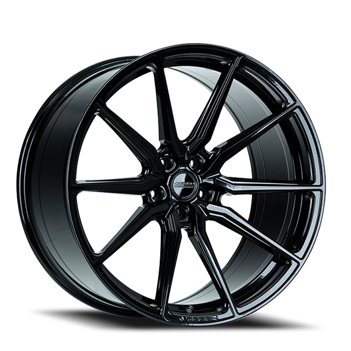 Vossen HF3 Gloss Black 22x10.5 +27 5x127mm 71.6mm