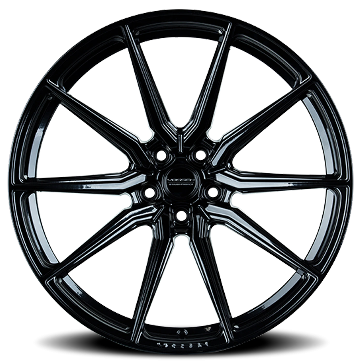 Vossen HF3 Gloss Black 24x10 +15 5x130mm 84.1mm - Wheelwiz