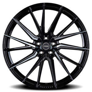 Vossen HF4T Gloss Black 20x10.5 +30 5x112mm 66.5mm