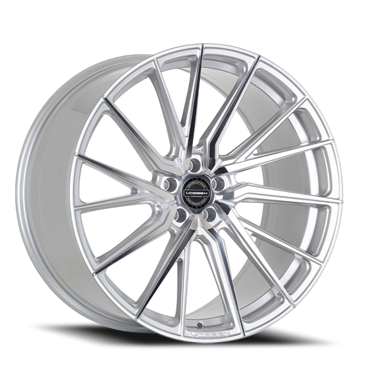 Vossen HF4T Silver Polished 22x10.5 +42 5x112mm 66.5mm - Wheelwiz