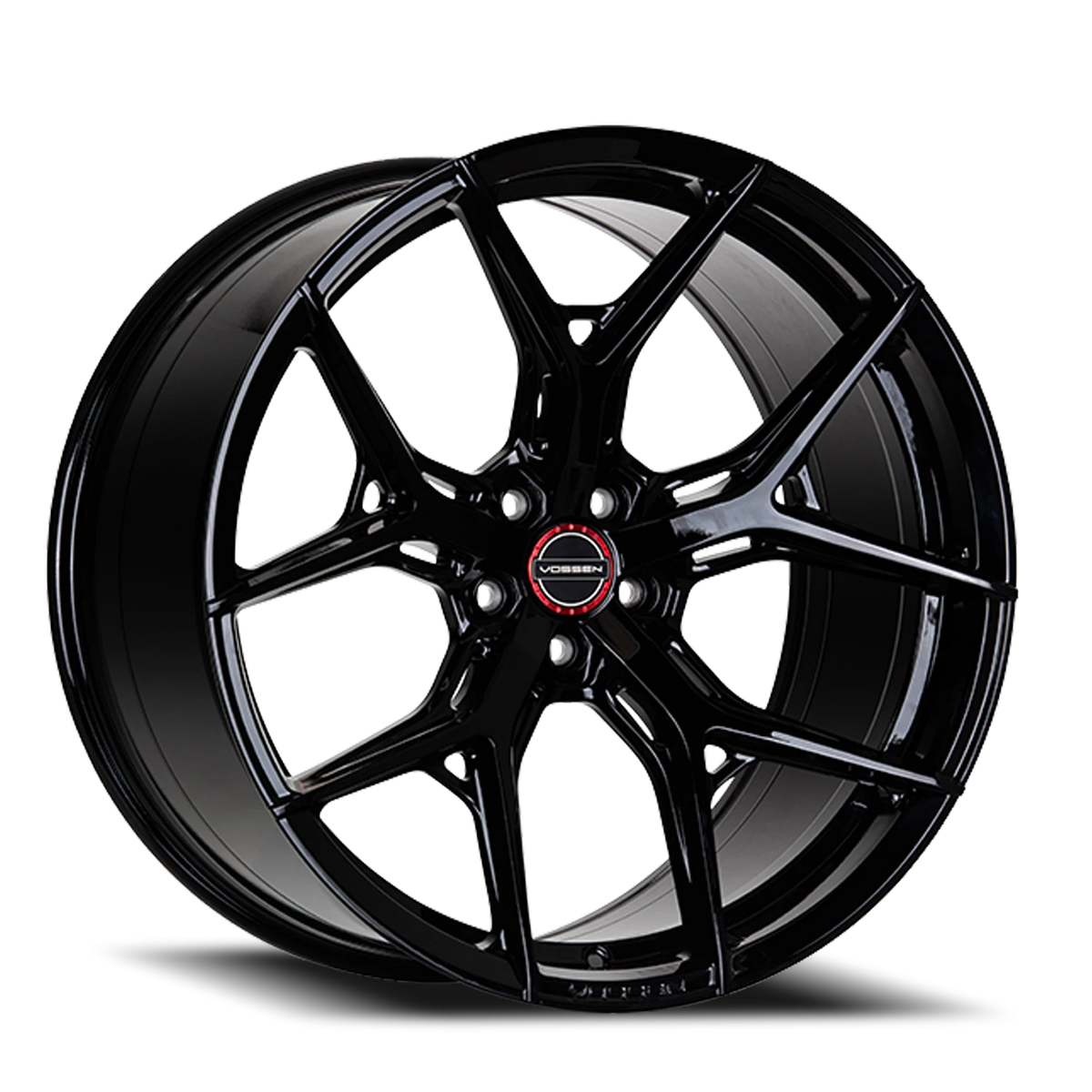 Vossen HF5 Gloss Black 22x10.5 +38 5x120mm 72.56mm - Wheelwiz