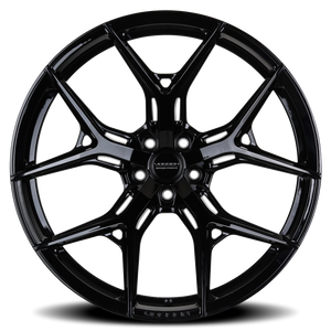 Vossen HF5 Gloss Black 20x10 -18 5x127mm 71.5mm