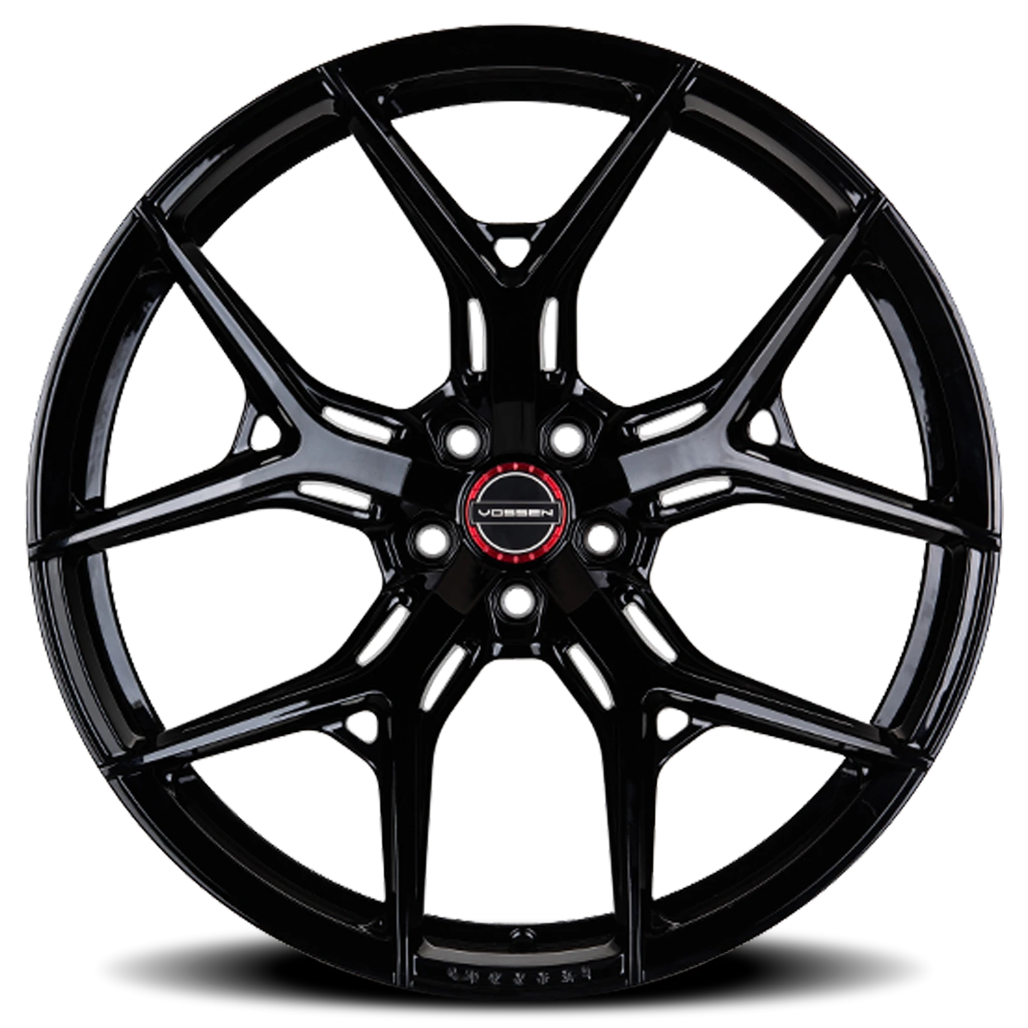 Vossen HF5 Gloss Black 22x10.5 +35 5x127mm 71.5mm - Wheelwiz