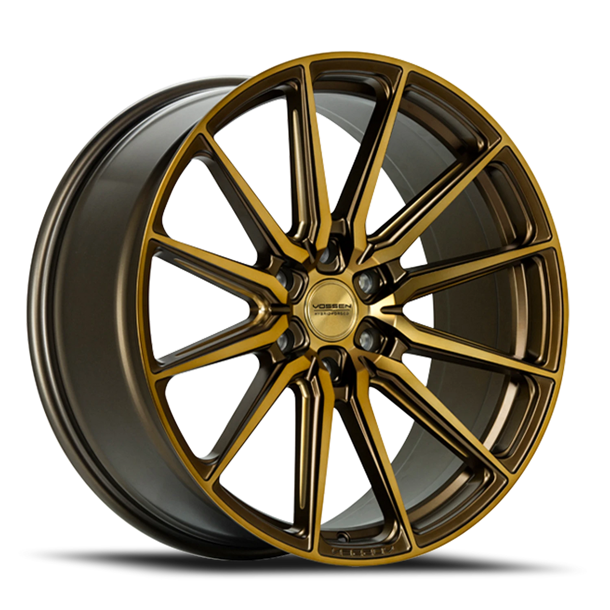 Vossen HF6-1 Tinted Matte Bronze 24x10 +25 6x139.7mm 106.1mm - Wheelwiz