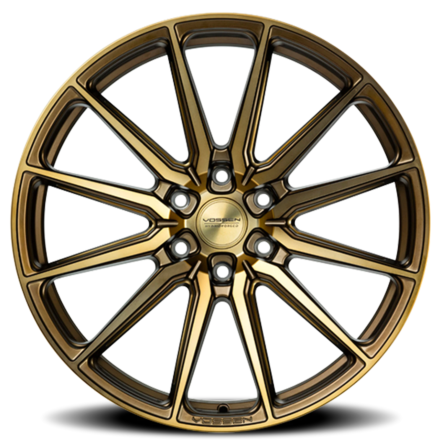 Vossen HF6-1 Tinted Matte Bronze 24x10 +25 6x139.7mm 106.1mm - Wheelwiz