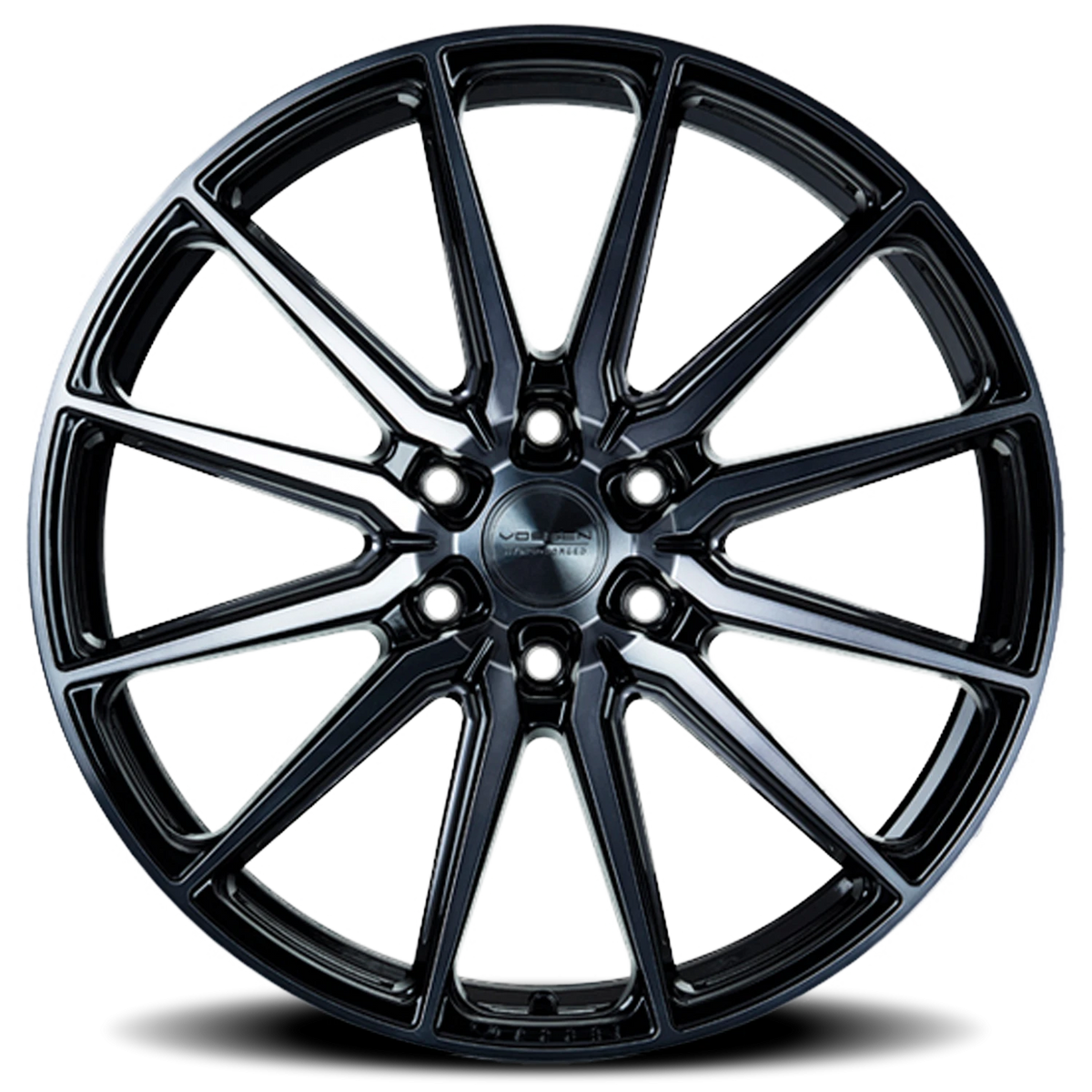 Vossen HF6-1 Tinted Gloss Black 22x9.5 +20 6x135mm 87.1mm - Wheelwiz