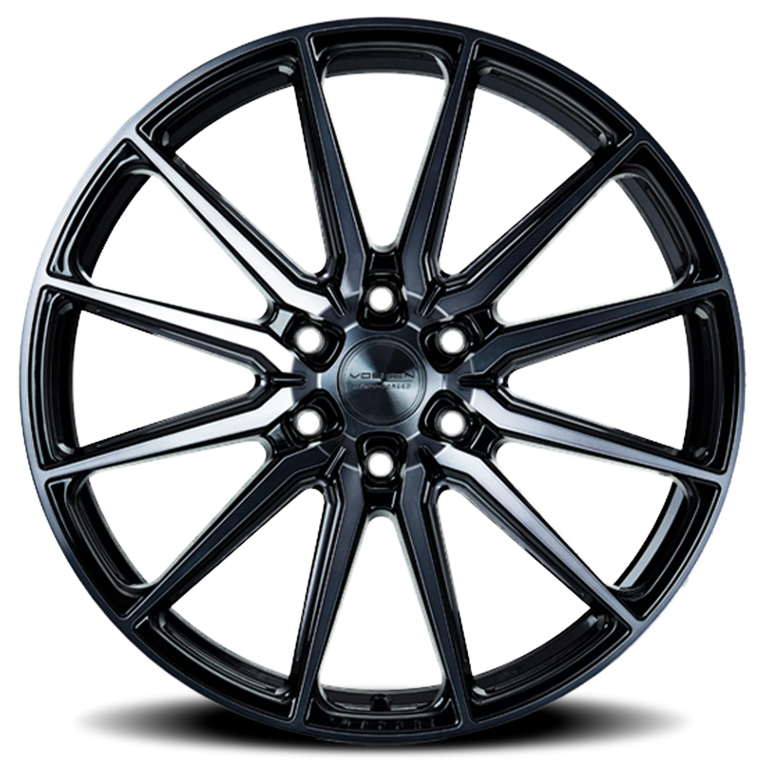 Vossen HF6-1 Tinted Gloss Black 24x10 +25 6x139.7mm 106.1mm - Wheelwiz