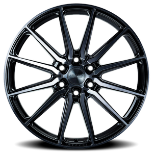 Vossen HF6-1 Tinted Gloss Black 24x10 +25 6x139.7mm 106.1mm - Wheelwiz