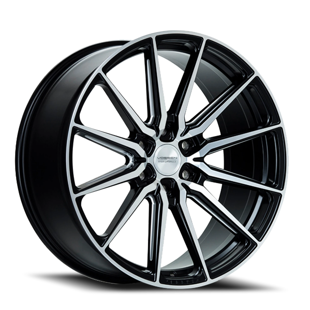 Vossen HF6-1 Brushed Matte Black 20x9.5 +15 6x135mm 87.1mm - Wheelwiz