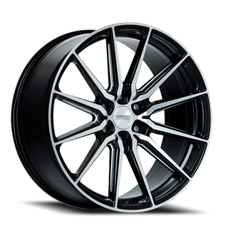 Vossen HF6-1 Brushed Matte Black 22x9.5 +20 6x135mm 87.1mm