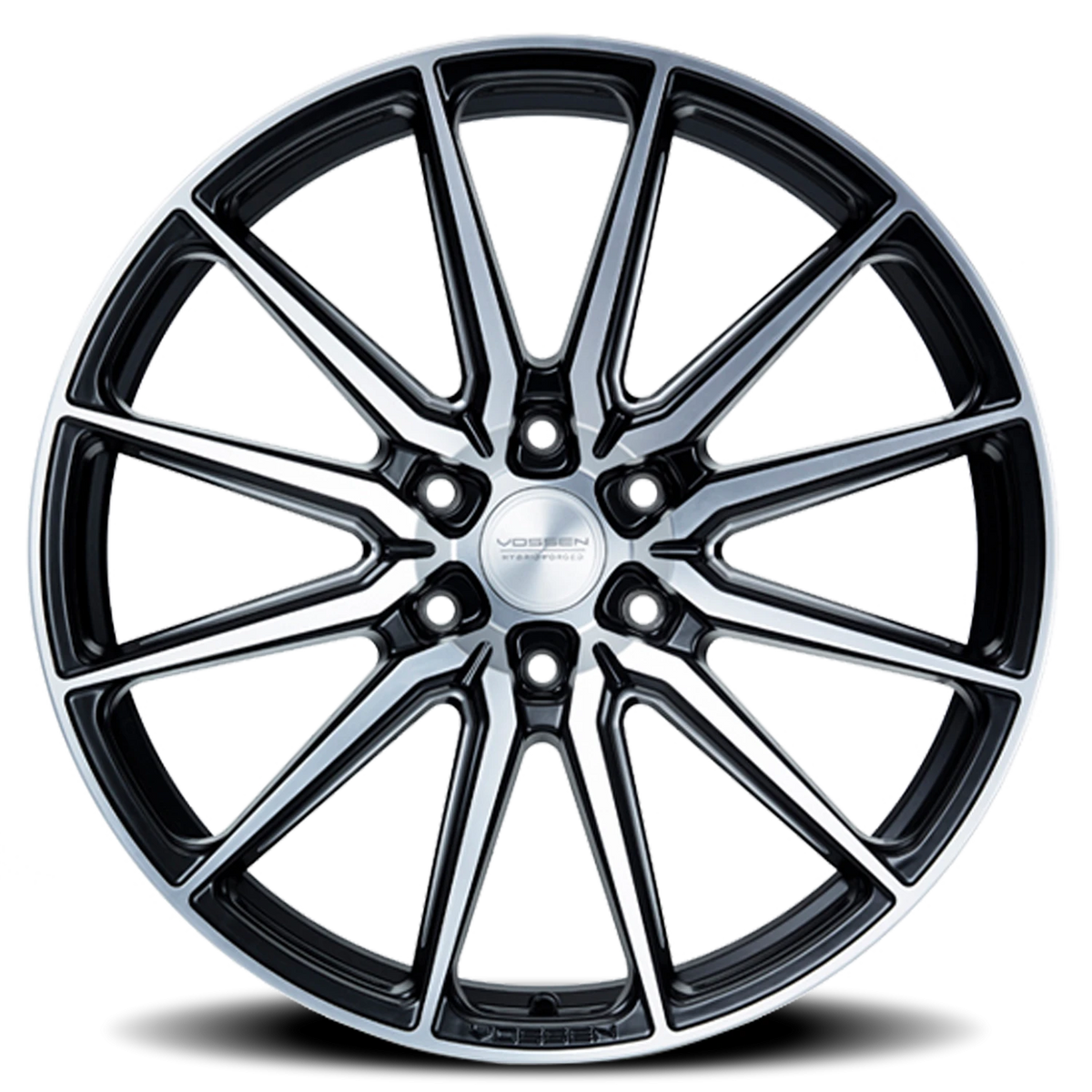 Vossen HF6-1 Brushed Matte Black 20x9.5 +15 6x135mm 87.1mm - Wheelwiz
