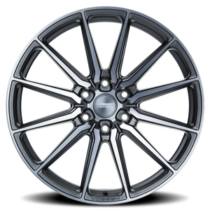 Vossen HF6-1 Matte Gunmetal 22x9.5 +20 6x135mm 87.1mm