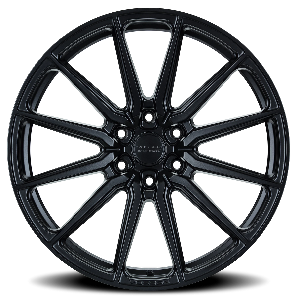 Vossen HF6-1 Satin Black 22x9.5 +20 6x135mm 87.1mm - Wheelwiz