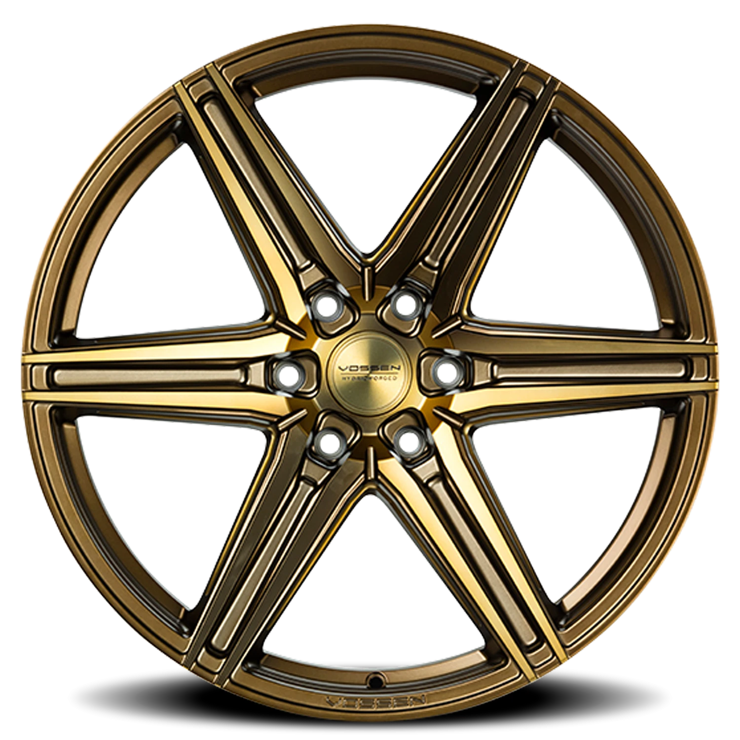 Vossen HF6-2 Tinted Matte Bronze 24x10 +25 6x139.7mm 106.1mm - Wheelwiz