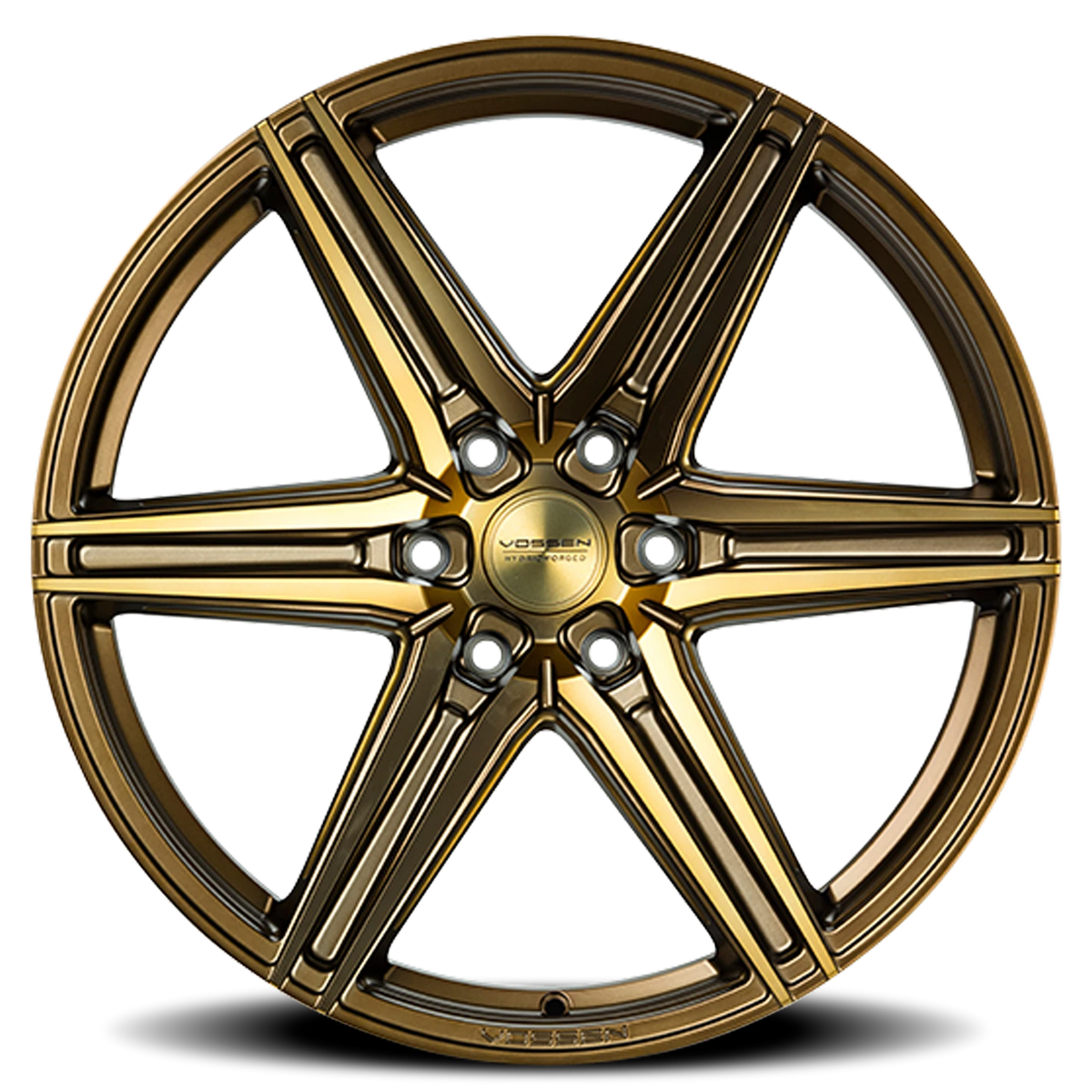 Vossen HF6-2 Tinted Matte Bronze 22x9.5 +20 6x139.7mm 106.1mm - Wheelwiz