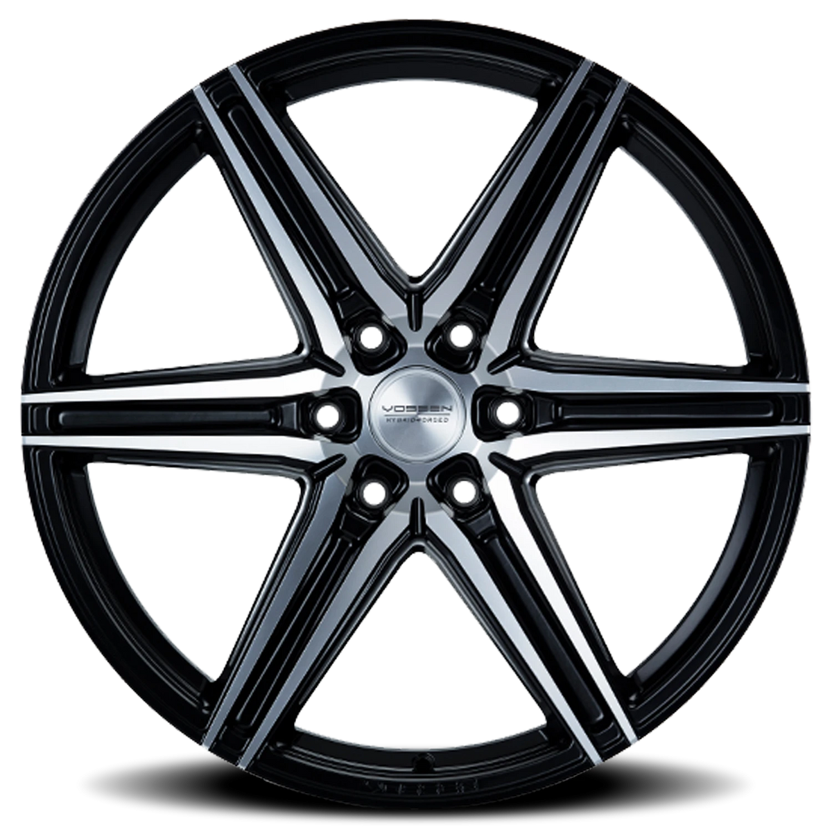 Vossen HF6-2 Brushed Matte Black 20x9.5 +15 6x139.7mm 106.1mm - Wheelwiz