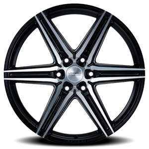 Vossen HF6-2 Brushed Matte Black 24x10 +25 6x135mm 87.1mm - Wheelwiz