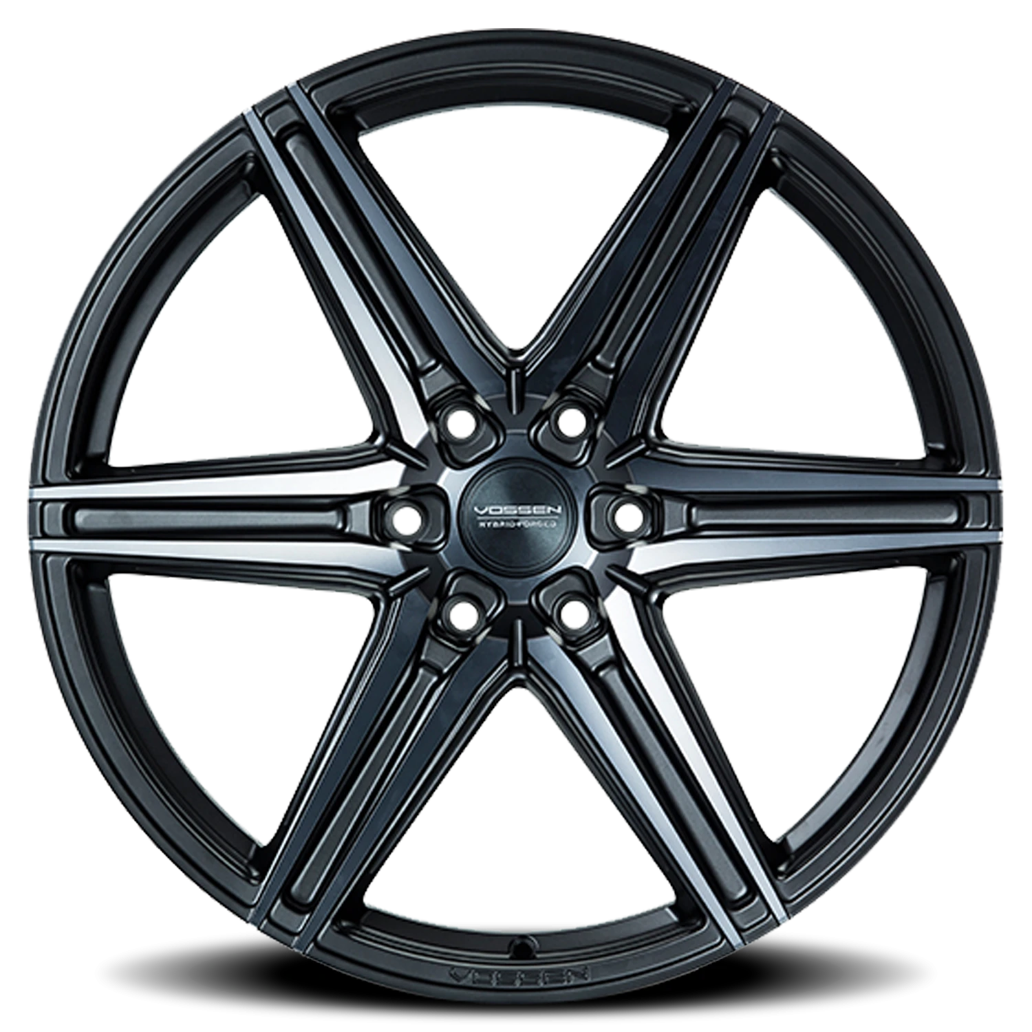 Vossen HF6-2 Tinted Matte Gunmetal 20x9.5 +15 6x135mm 87.1mm - Wheelwiz