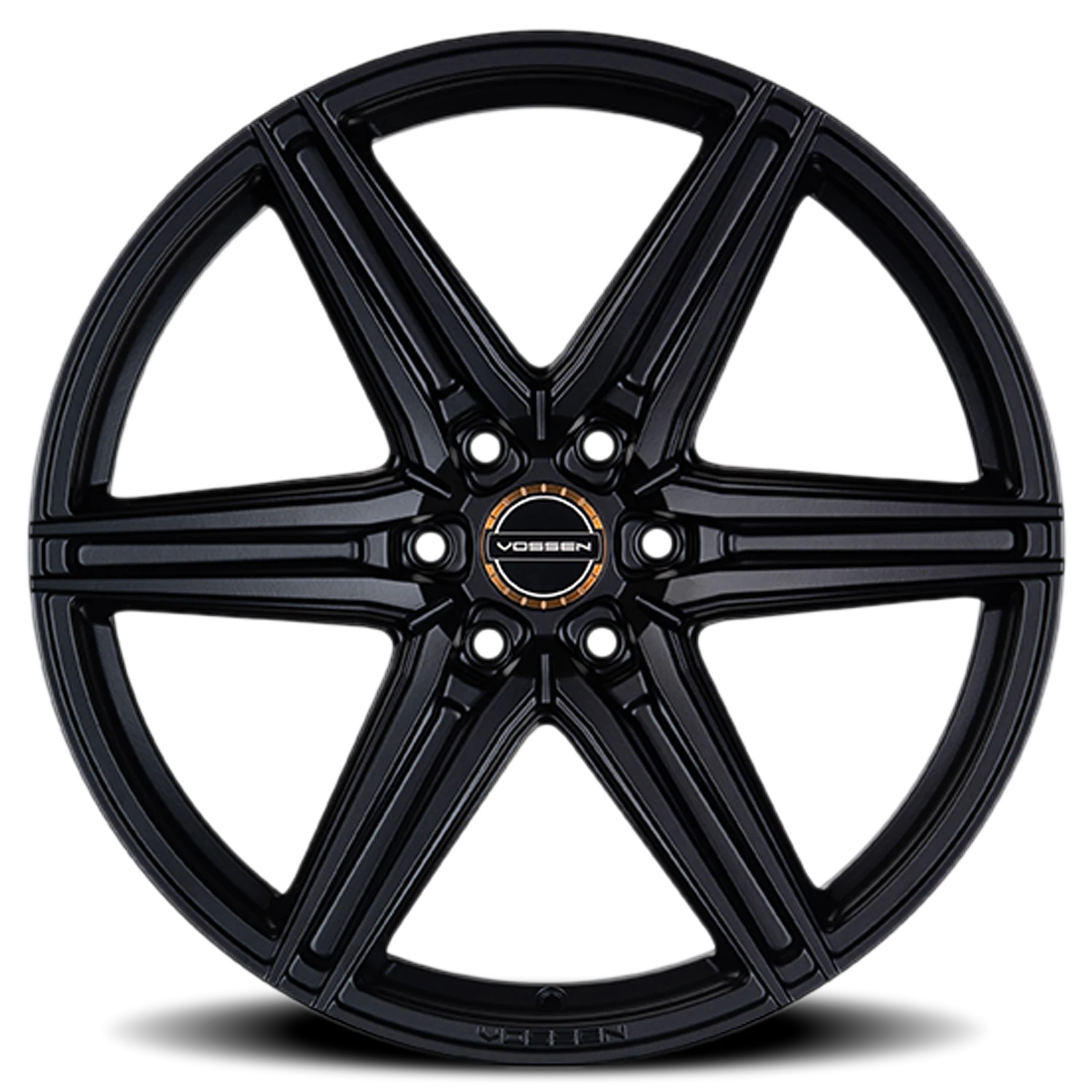 Vossen HF6-2 Satin Black 24x10 +25 6x135mm 87.1mm - Wheelwiz