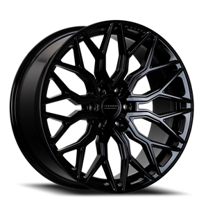Vossen HF6-3 Gloss Black 22x9.5 +30 6x139.7mm 95.1mm - Wheelwiz
