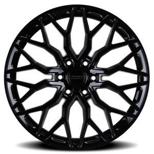 Vossen HF6-3 Gloss Black 22x9.5 +30 6x139.7mm 95.1mm - Wheelwiz