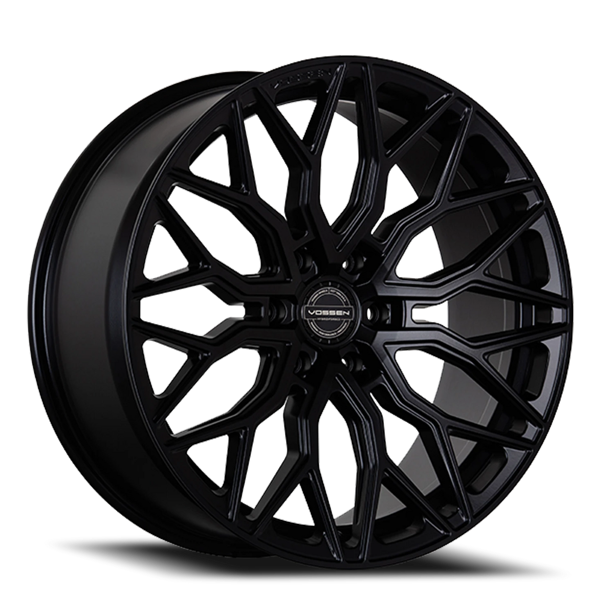 Vossen HF6-3 Satin Black 24x10 +25 6x135mm 87.1mm - Wheelwiz