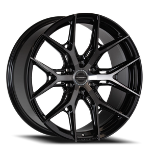 Vossen HF6-4 Tinted Gloss Black 22x10 -18 6x139.7mm 106.1mm