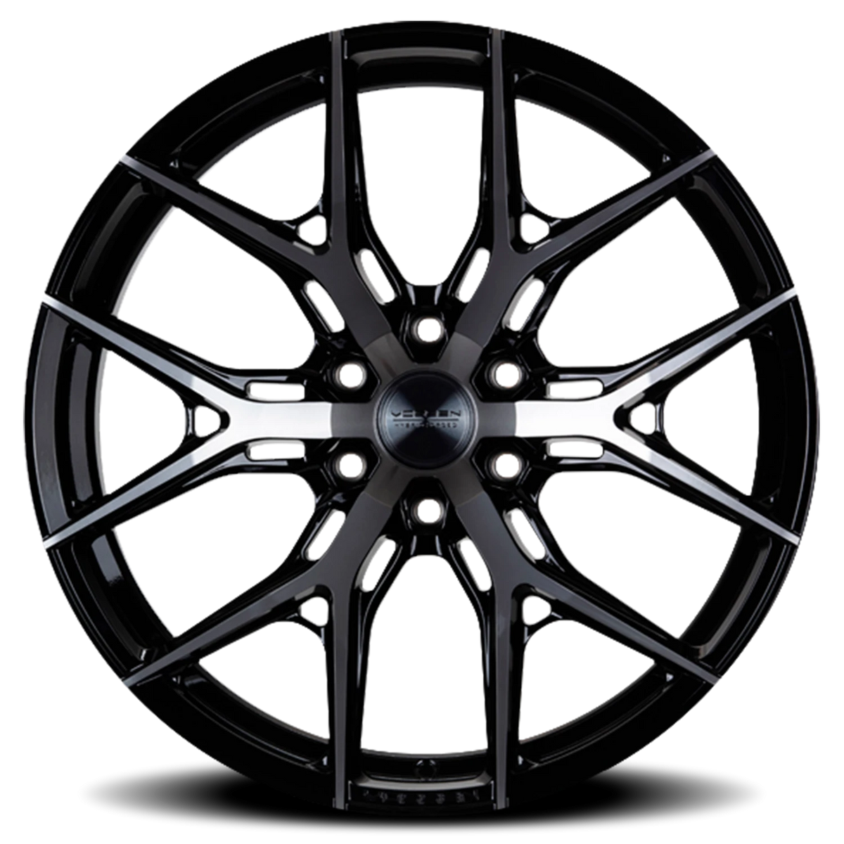 Vossen HF6-4 Tinted Gloss Black 26x10 +25 6x139.7mm 106.1mm - Wheelwiz