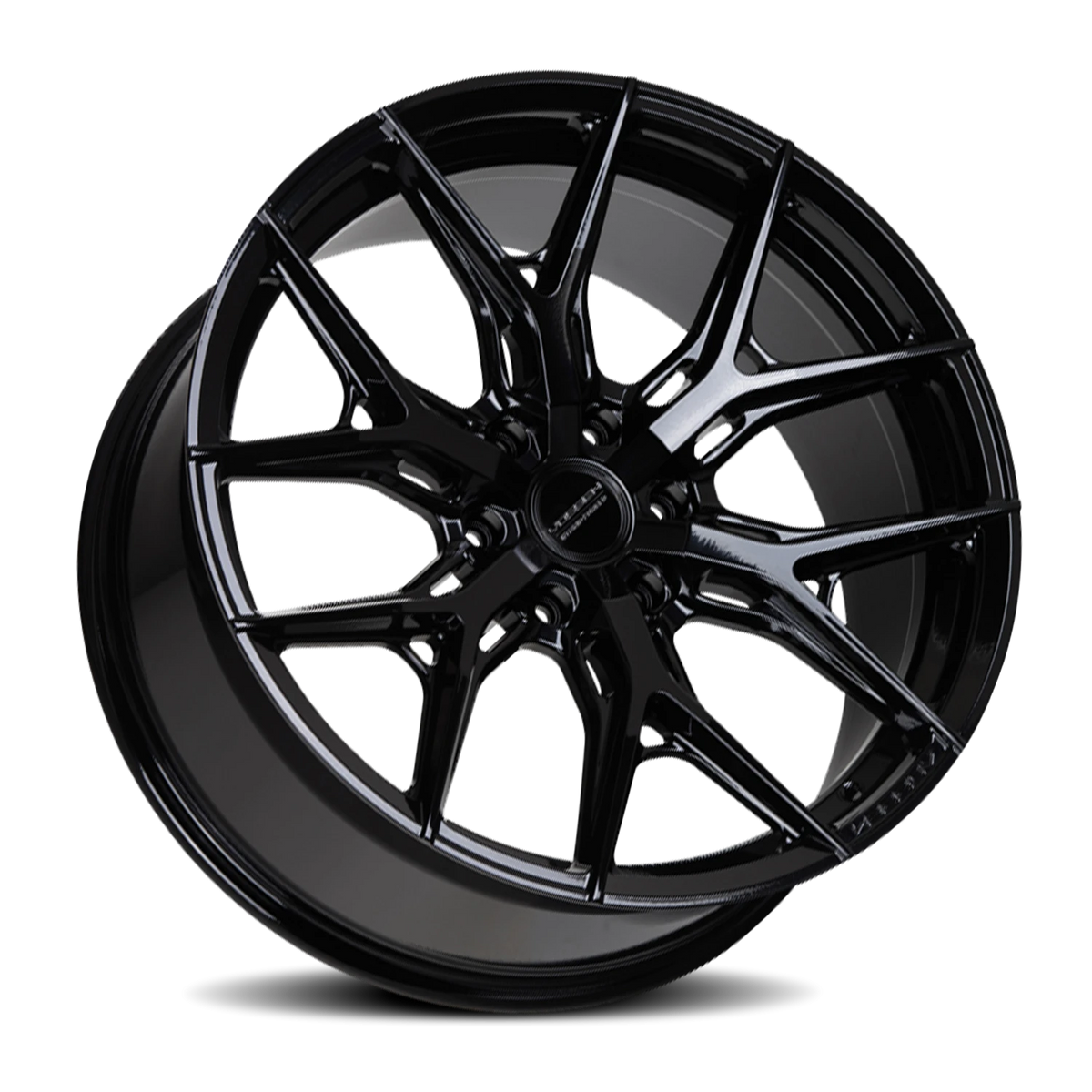 Vossen HF6-4 Gloss Black 20x9.5 +30 6x139.7mm 106.1mm