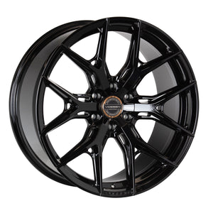 Vossen HF6-4 Gloss Black 17x9 0 6x139.7mm 106.1mm