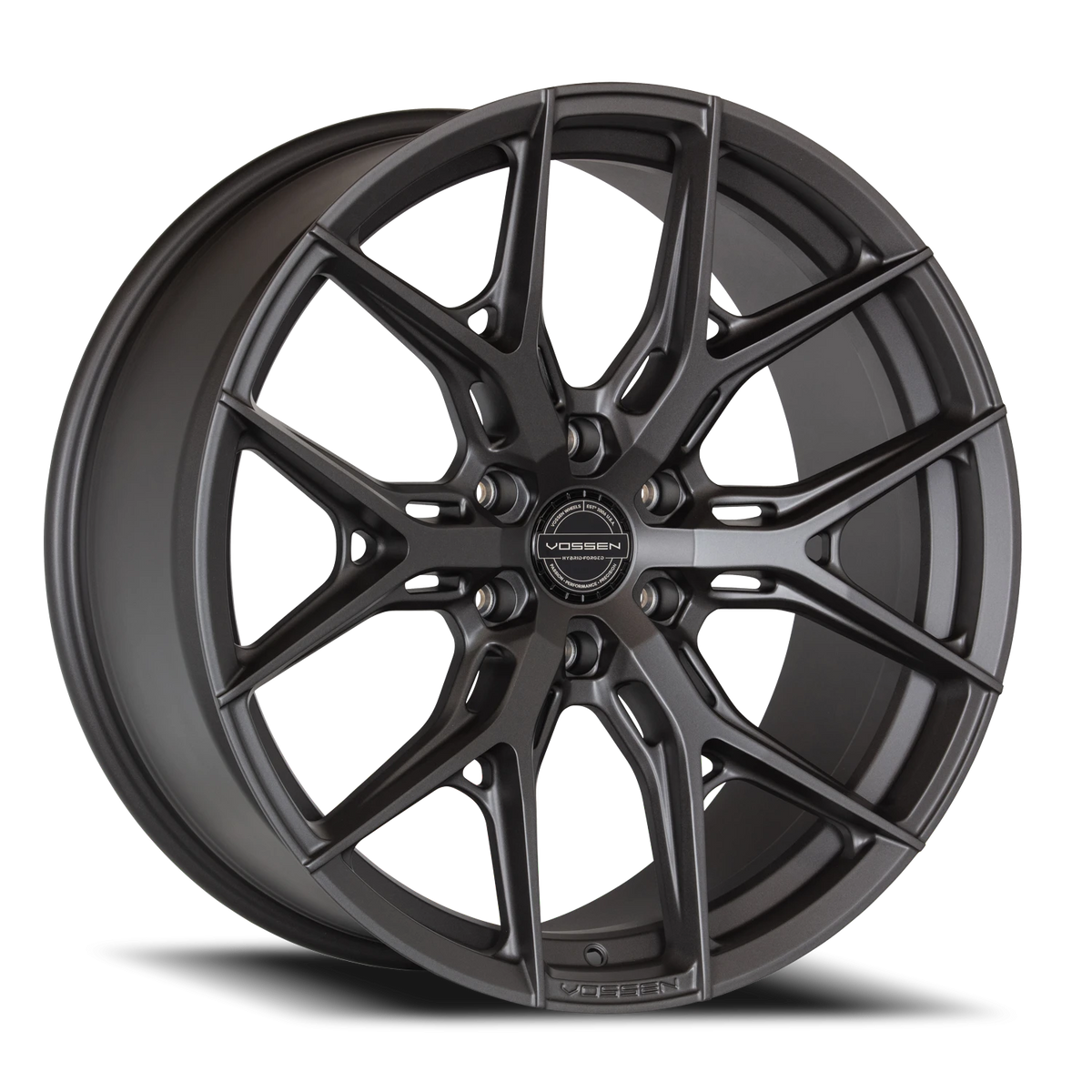 Vossen HF6-4 Matte Gunmetal 22x10 -18 6x139.7mm 106.1mm