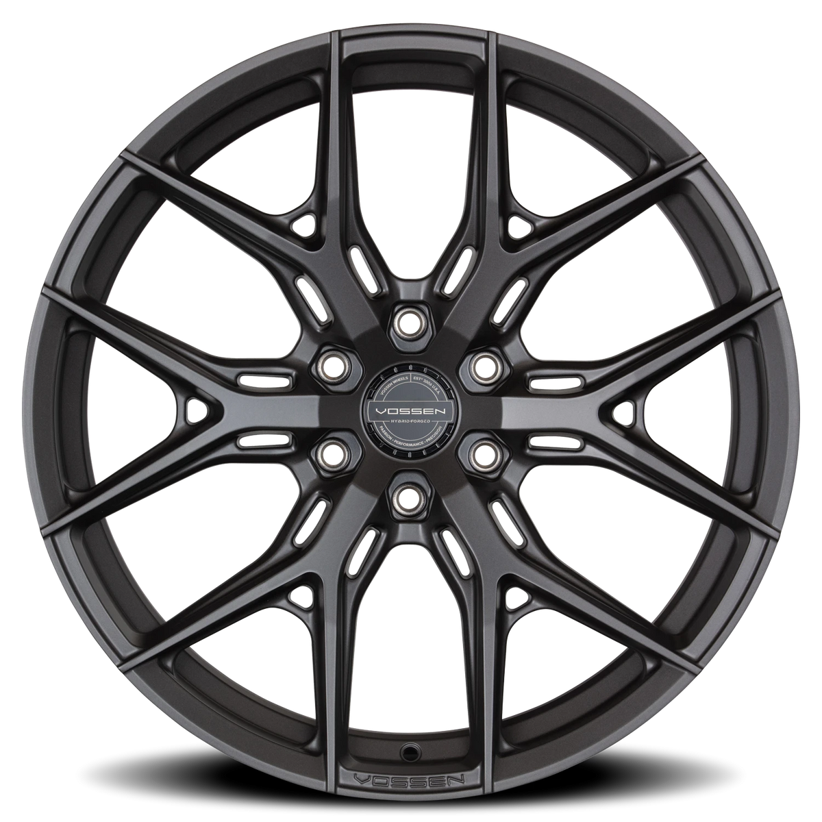 Vossen HF6-4 Matte Gunmetal 22x9.5 +20 6x139.7mm 106.1mm - Wheelwiz