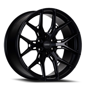 Vossen HF6-4 Satin Black 22x9.5 +30 6x139.7mm 95.1mm - Wheelwiz