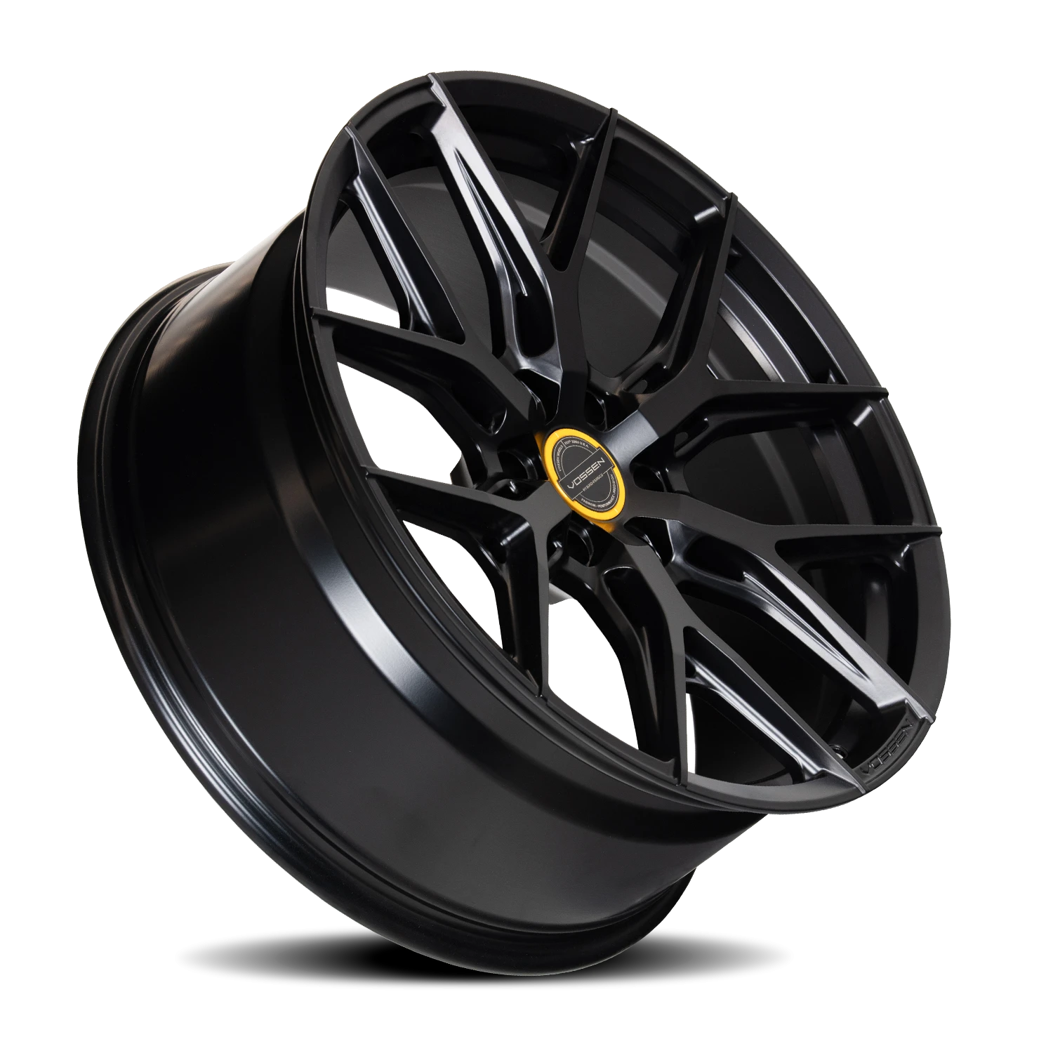 Vossen HF6-4 Satin Black 22x9.5 +20 6x135mm 87.1mm - Wheelwiz