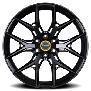 Vossen HF6-4 Satin Black 22x9.5 +20 6x135mm 87.1mm