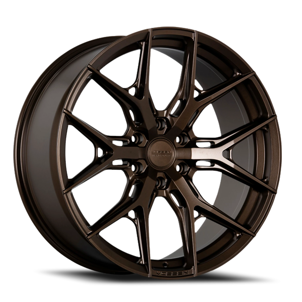 Vossen HF6-4 Satin Gold 20x9.5 +15 6x135mm 87.1mm