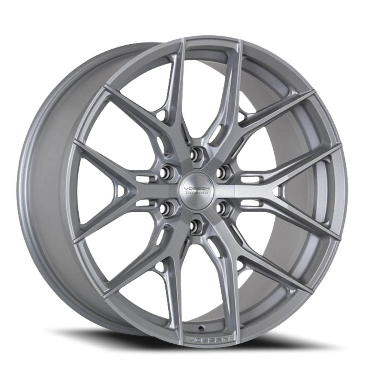 Vossen HF6-4 Satin Silver 20x9.5 +15 6x135mm 87.1mm