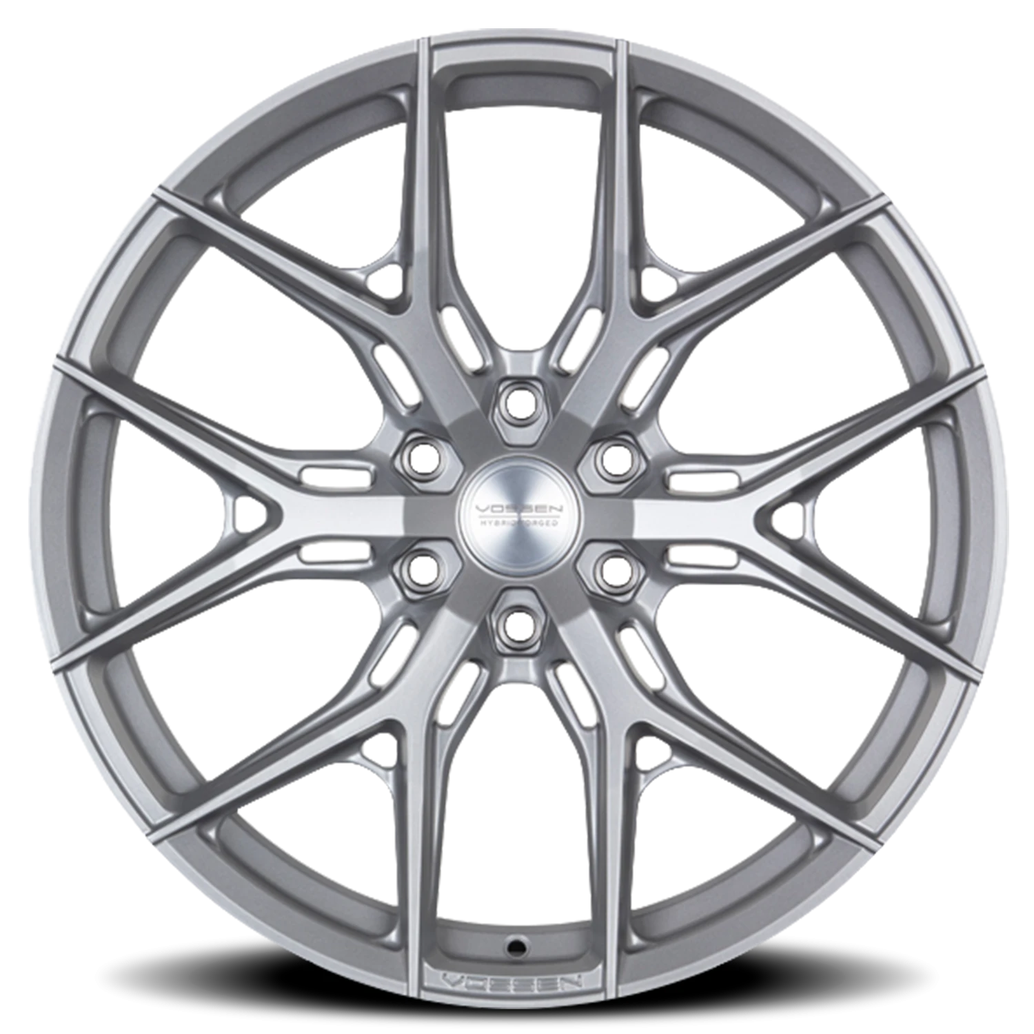 Vossen HF6-4 Silver Metallic 20x9.5 +15 6x135mm 87.1mm