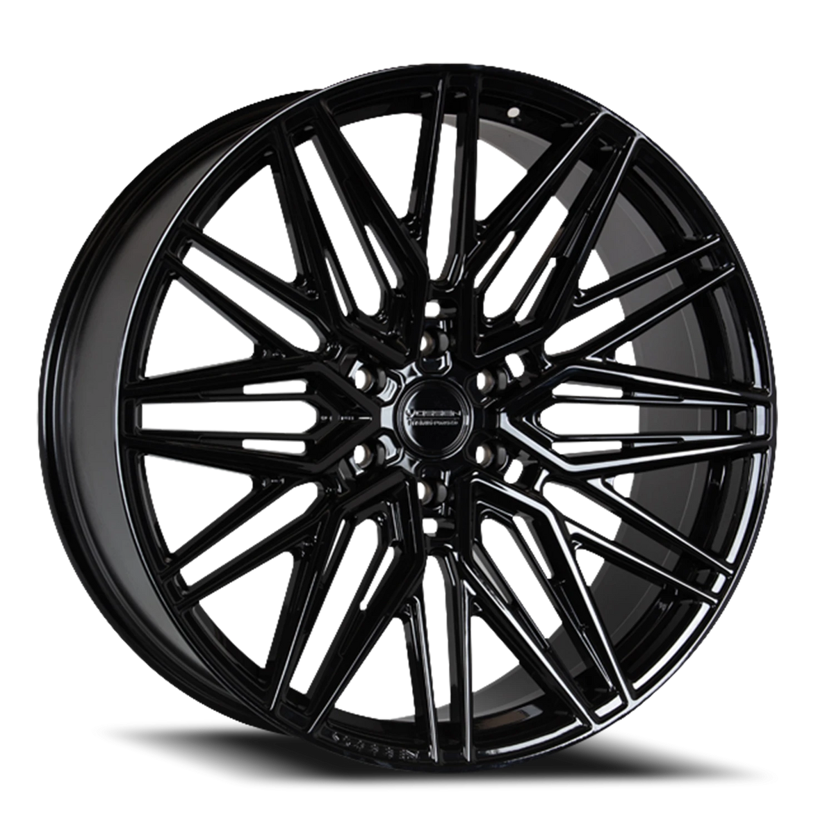 Vossen HF6-5 Gloss Black 22x9.5 +30 6x135mm 87.1mm - Wheelwiz