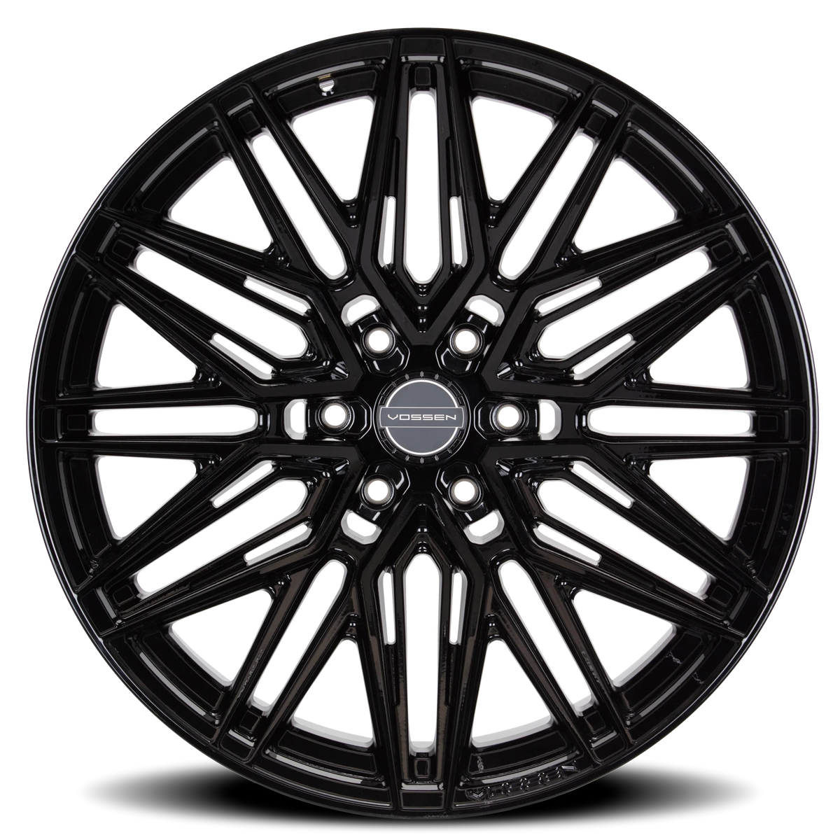Vossen HF6-5 Gloss Black 20x9.5 +20 6x135mm 87.1mm
