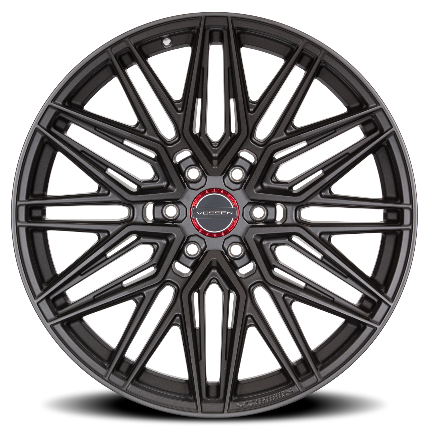 Vossen HF6-5 Matte Gunmetal 24x10 +35 6x135mm 87.1mm - Wheelwiz