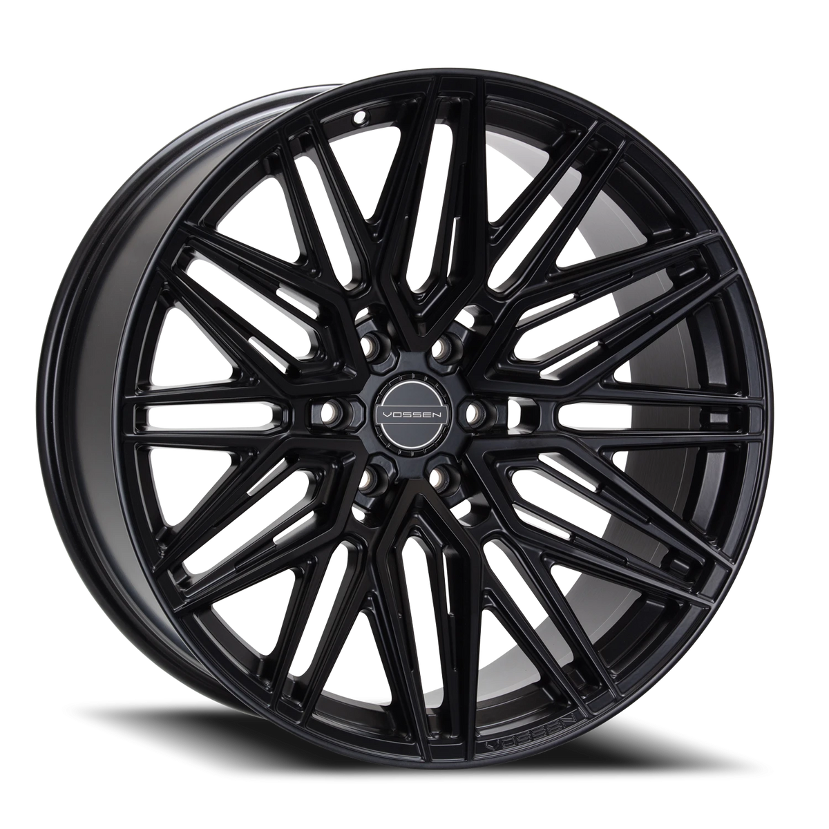 Vossen HF6-5 Satin Black 24x10 +25 6x135mm 87.1mm
