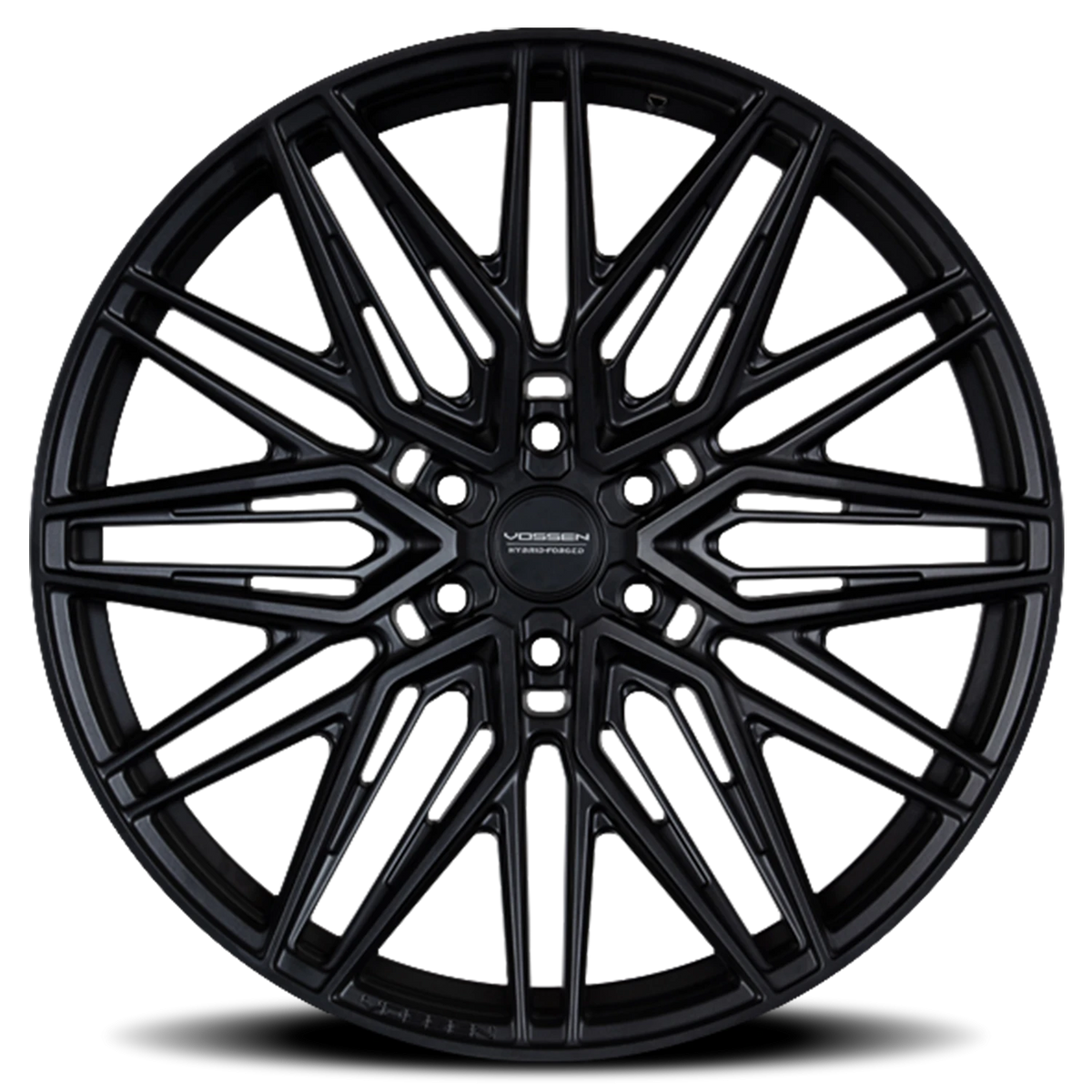 Vossen HF6-5 Satin Black 22x10 -18 6x139.7mm 106.1mm