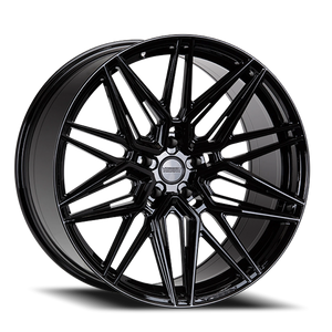 Vossen HF7 Gloss Black 22x9.5 +21 5x120mm 64.1mm - Wheelwiz